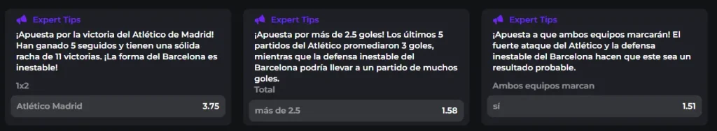 BetOnRed Consejos