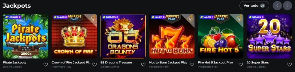 BetOnRed Jackpots