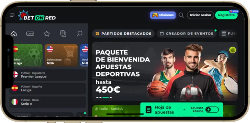 BetOnRed iOS App